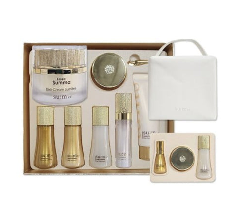 Su:m37 LosecSumma Elixir Lumiere Cream July 2024 Set (7 Items) + Samples(3 Items) from Korea