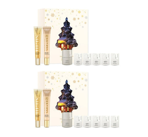 2 x Su:m37 LosecSumma Makeup Holiday Edition Dec. 2024 Set (3 Items)+ Samples(5ea) from Korea