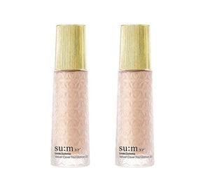 2 x Su:m37 LosecSumma Velvet Cover Foundation 30ml #1 #2  from Korea