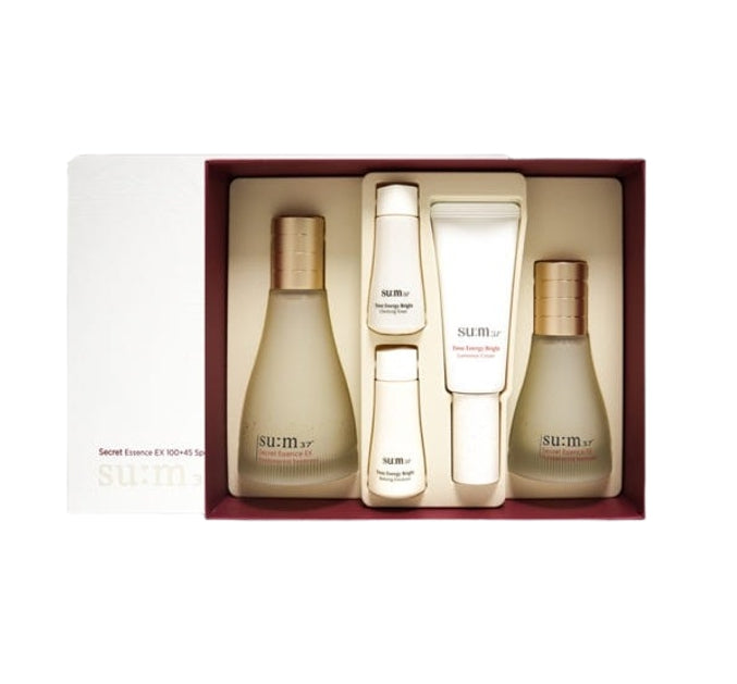 Su:m37 Secret Essence EX April 2025 Set (5 Items) + Sample (60ea) from Korea