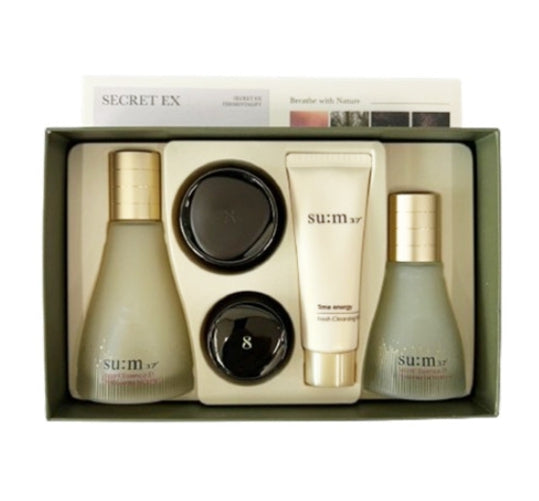 Su:m37 Secret Essence EX April 2024 Set (5 Items) + Sample (120ea) from Korea