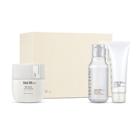 Su:m37 Sun-away Air Fit Sunquid April 2025 Set (3 Items) from Korea