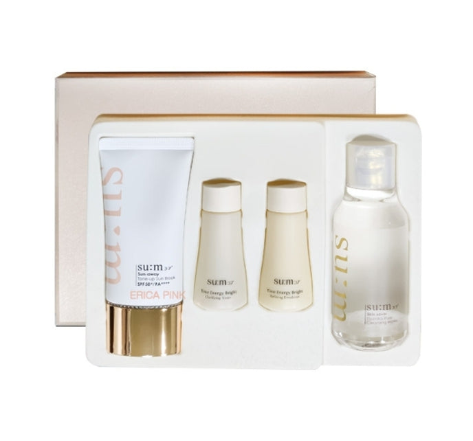 Su:m37 Sun-away Tone up Sun Block Nov. 2024 Set (4 Items) from Korea