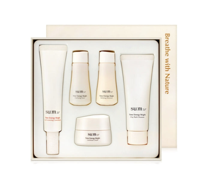 Su:m37 Time Energy Bright Spot Correcting Concentrate July. 2024 Set (5 Items) from Korea