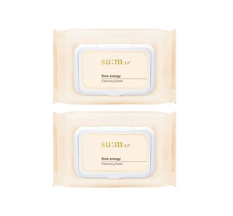 2 x Su:m37 Time Energy Cleansing Sheet 50ea from Korea