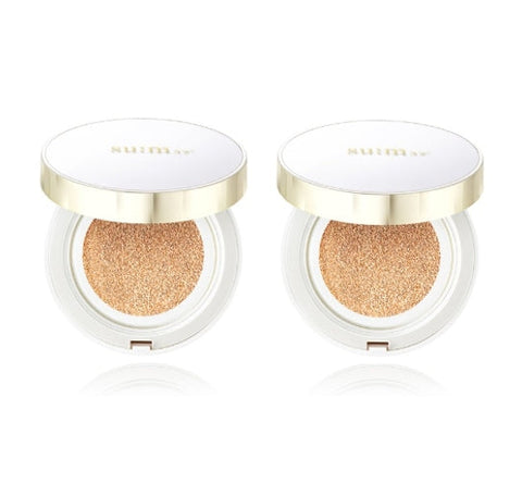 2 x Su:m37 Time Energy Dazzling Moist Cushion Main+Refill/ Refill 15g from Korea