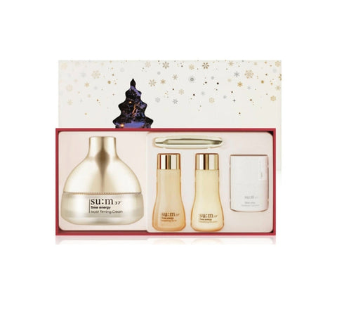 Su:m37 Time Energy Moist Firming Cream Holiday Edition Dec. 2024 Set (4 Items)  from Korea