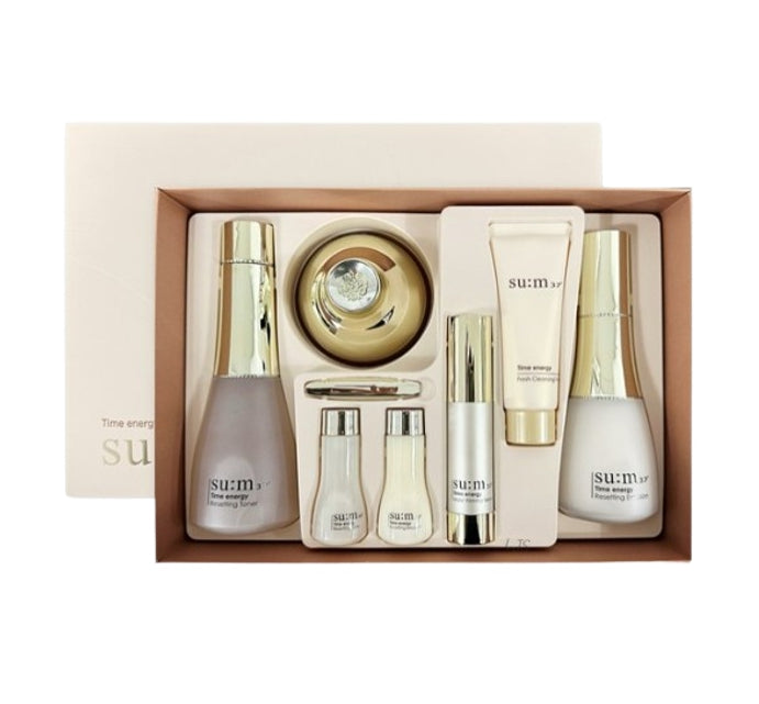 Su:m37 Time Energy Skincare Dec. 2024 Set (7 Itmes) from Korea