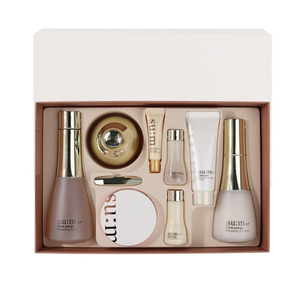 Su:m37 Time Energy Skincare Sep. 2025 Set (8 Itmes) from Korea