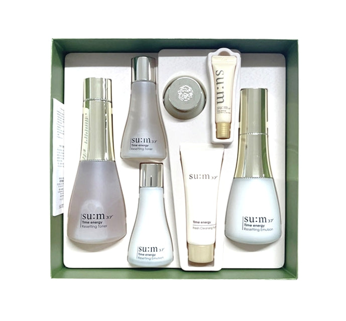 Su:m37 Time Energy Skincare Sep. 2024 Set (7 Itmes) from Korea