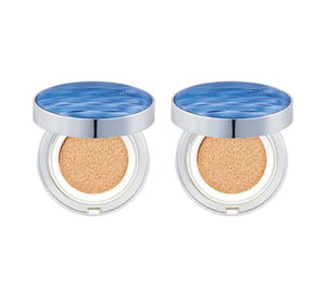 2 x Su:m37 Water-full CC Cushion Perfect Finish Main+Refill or Refill SPF50+ PA+++ from Korea