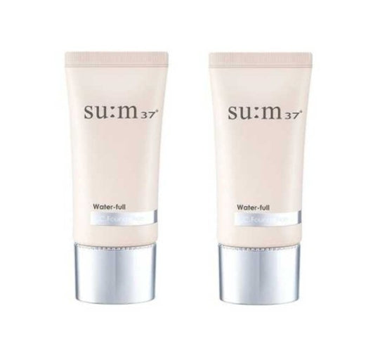 2 x Su:m37 Water-full CC Foundation SPF20/PA++ 45ml from Korea