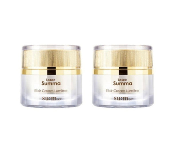 2 x Su:m37 LosecSumma Elixir Lumiere Cream 60ml from Korea