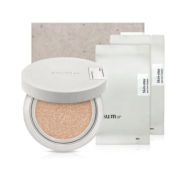 Su:m37 Skin-stay Soft Glow Cushion May 2026 Set (3 Items) from Korea