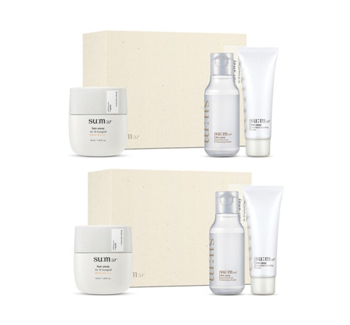 2 x Su:m37 Sun-away Air Fit Sunquid April 2025 Set (3 Items) from Korea