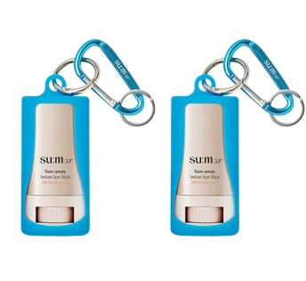 2 x Su:m37 Sun-away Velvet Sun Stick June 2025 Set (3 Items) from Korea