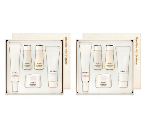 2 x Su:m37 Time Energy Bright Spot Correcting Concentrate July 2025 Set (5 Items) from Korea