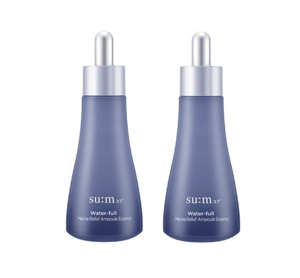 2 x Su:m37 Water-full Marine Relief Ampoule Essence 50ml from Korea