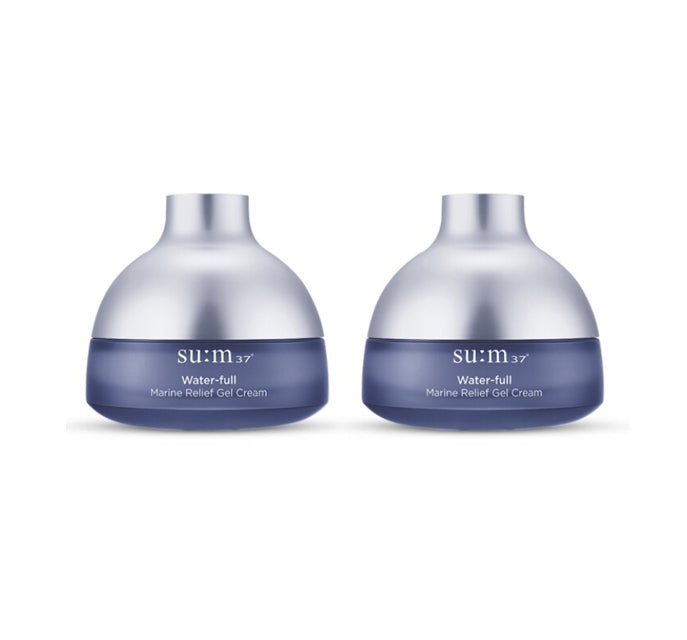 2 x Su:m37 Water-full Marine Relief Gel Cream 50ml from Korea