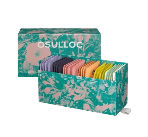 OSULLOC Tea Edition Camellia Gift Set, 24 ea ( 6flavors x 4ea), from Jeju from Korea by OSULLOC