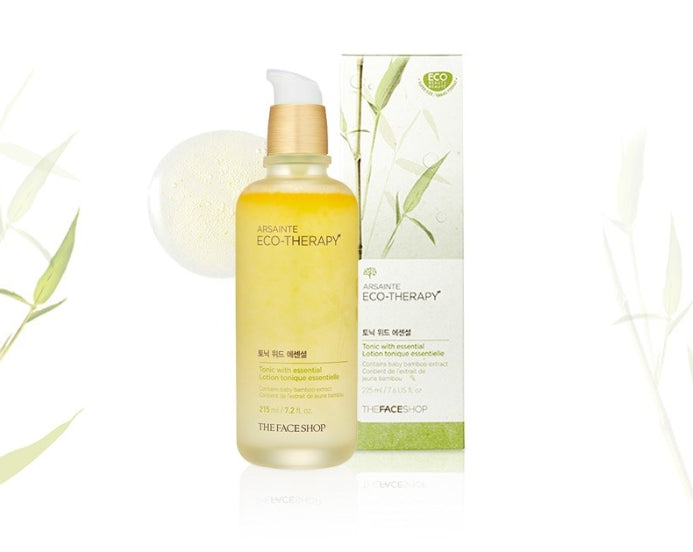 2 x THE FACE SHOP Arsainte Eco-Therapy Tonic With Essential 215ml from Korea