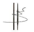 2 x THE FACE SHOP Brow Master Slim Pencil 0.05g #04 Dark Brown – Ultra Fine 1.5mm Brow Definer from Korea