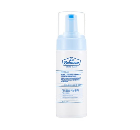 THE FACE SHOP DR.BELMEUR Amino Clear Bubble Foaming Cleanser For Acne-Prone Skin 150ml from Korea