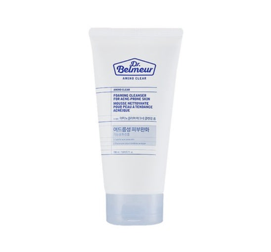 THE FACE SHOP DR.BELMEUR Amino Clear Foaming Cleanser For Acne-Prone Skin 150ml from Korea