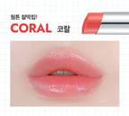 2 x THE FACE SHOP Dr. Belmeur Advanced Cica Touch Lip Balm 5.5g (Coral Colour) – Coral Tint & Soothing Care from Korea
