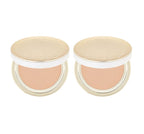 2 x THE FACE SHOP FMGT Gold Collage Ampoule Two-Way Pact 9.5g #203 Natural Beige from Korea