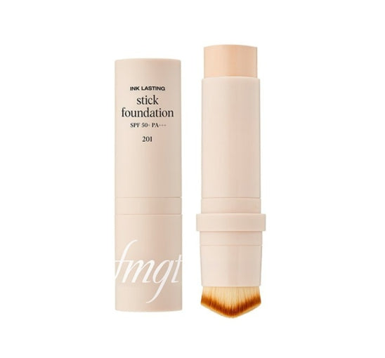 THE FACE SHOP FMGT Ink Lasting Stick Foundation 15g SPF 50+ PA+++, #201 – High‑Coverage Stick from Korea