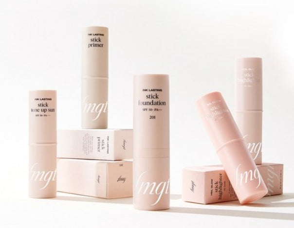 THE FACE SHOP FMGT Ink Lasting Stick Foundation 15g SPF 50+ PA+++, #203 – High‑Coverage Stick from Korea