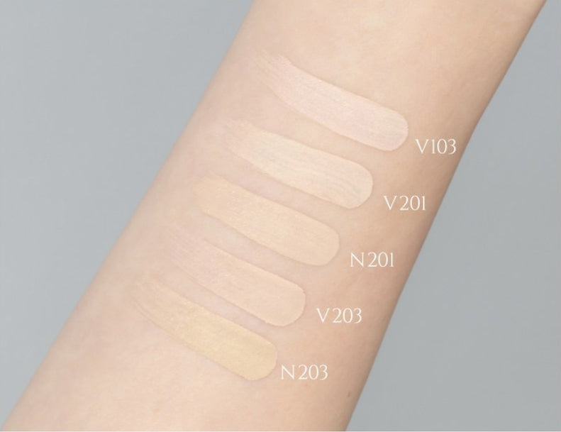 2 x THE FACE SHOP Ink Lasting Foundation Slim Fit EX 30ml SPF30 PA++ #V201 Apricot Beige from Korea