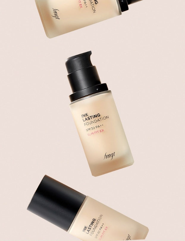 THE FACE SHOP Ink Lasting Foundation Slim Fit EX 30ml SPF30 PA++ #N203 Natural Beige from Korea