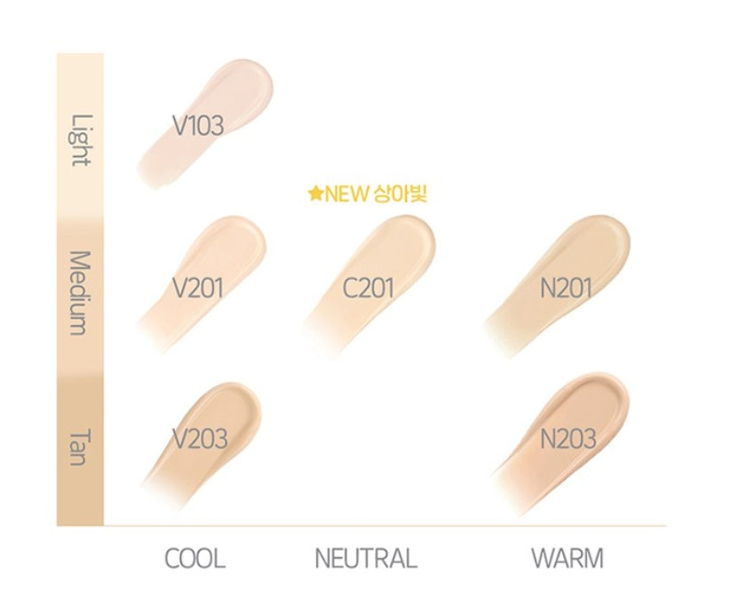 2 x THE FACE SHOP Ink Lasting Foundation Slim Fit New 35ml #V103 Pure from Korea