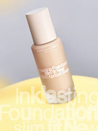 2 x THE FACE SHOP Ink Lasting Foundation Slim Fit New 35ml #V103 Pure from Korea