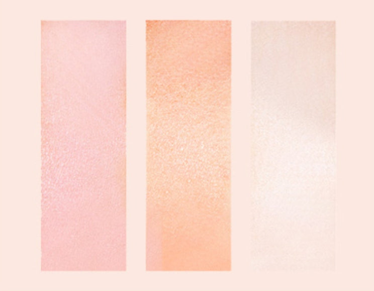 2 x THE FACE SHOP Marble Beam Blush #01 Lovely Pink 7g from Korea