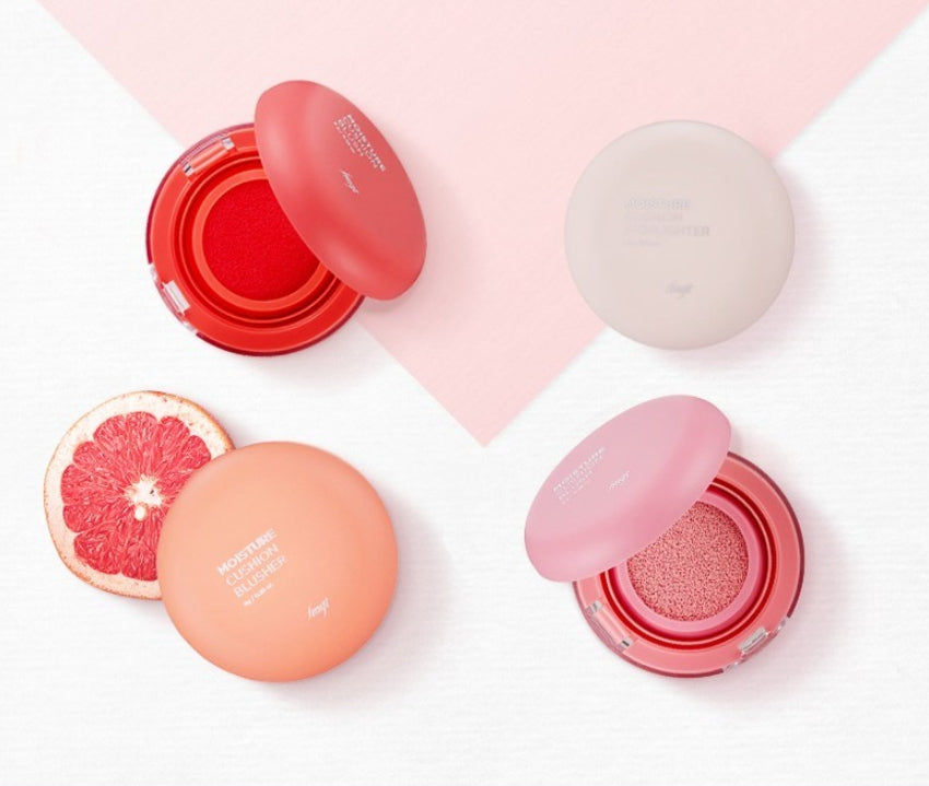 THE FACE SHOP Moisture Cushion Blusher Red 8g from Korea