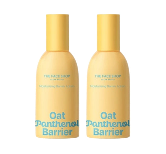 2 x THE FACE SHOP Oat Panthenol Moisturizing Barrier Lotion 150ml from Korea