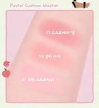 THE FACE SHOP Pastel Cushion Blusher #01 Whipping Strawberry 5g from Korea