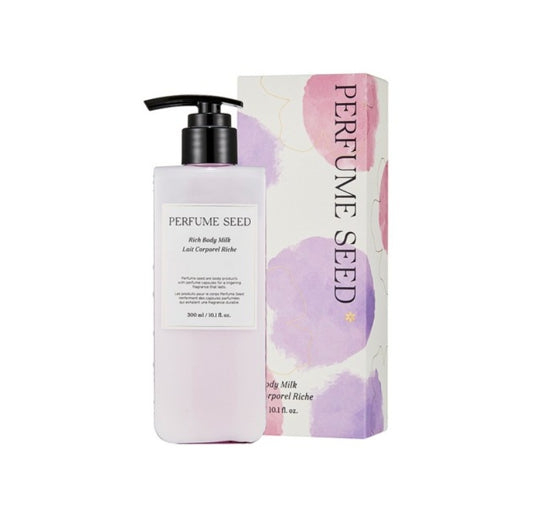 THE FACE SHOP Perfume Seed Rich Body Milk Body Lotion Jasmine Scent 300ml from Korea
