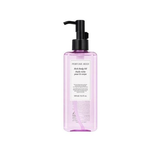 THE FACE SHOP Perfume Seed Rich Body Oil Jasmine Scent 250ml from Korea