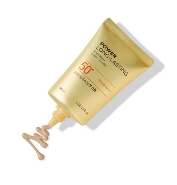 3 x THE FACE SHOP Power Long-Lasting Sun 50ml SPF50+ PA+++ from Korea