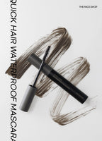 THE FACE SHOP Quick Hair Waterproof Mascara 8g 01 Natural Black from Korea