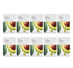 10 x THE FACE SHOP Real Nature Avocado Face Mask 20g from Korea