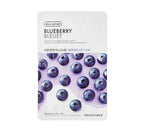 20 x THE FACE SHOP Real Nature Blueberry Face Mask 20g – Firming & Revitalising from Korea