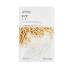20 x THE FACE SHOP Real Nature Rice Face Mask 20g from Korea