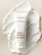 THE FACE SHOP Rice Water Bright Rice Bran Pore Peeling To Foam Cleanser 150g from Korea