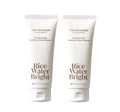 2 x THE FACE SHOP Rice Water Bright Rice Bran Pore Peeling To Foam Cleanser 150g from Korea