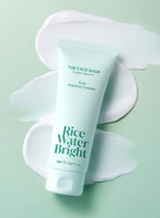 THE FACE SHOP Rice Water Bright Acne Foaming Cleanser 150ml from Korea